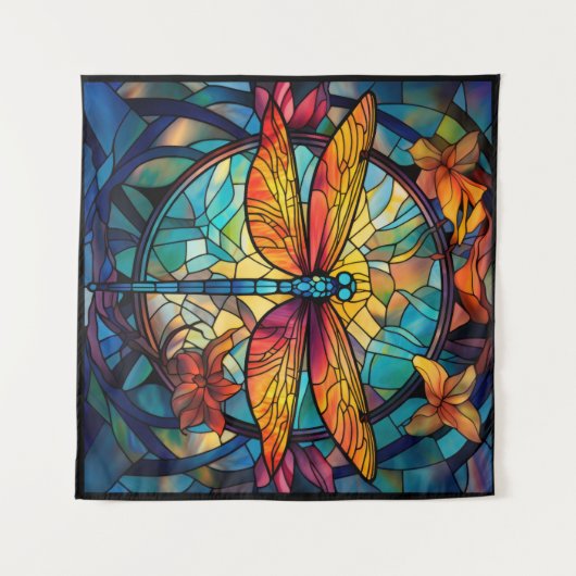 Dragonfly Tapestry Wandteppich (Vorderseite (Horizontal))