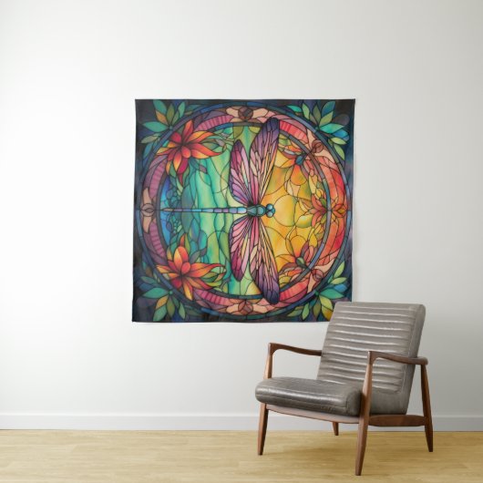 Dragonfly Tapestry Wandteppich (Beispiel (Horizontal))