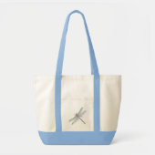 DRAGONFLY Tasche/Strandtasche (hellblau) Tragetasche (Vorne)