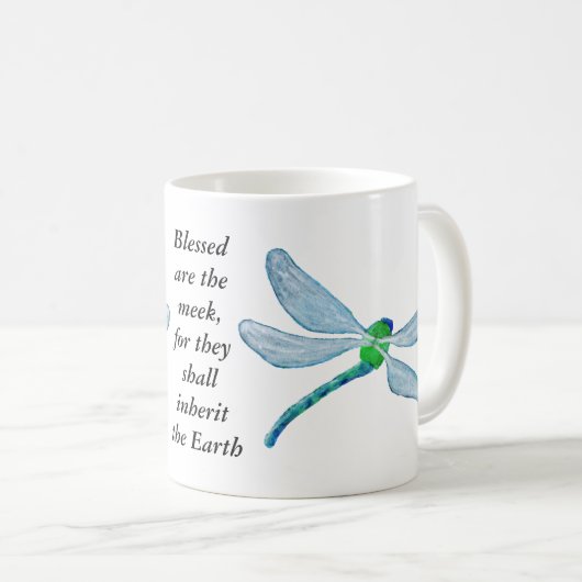 Dragonfly-Tasse Kaffeetasse (VorderseiteRechts)