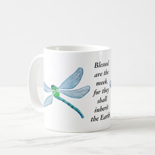 Dragonfly-Tasse Kaffeetasse (Vorderseite Links)