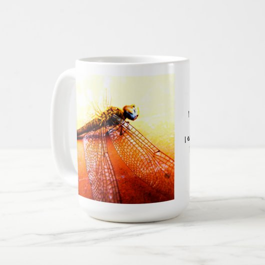 Dragonfly-Tasse Kaffeetasse (Vorderseite Links)