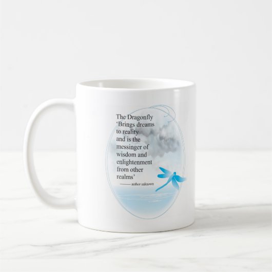 Dragonfly-Tasse Kaffeetasse (Links)