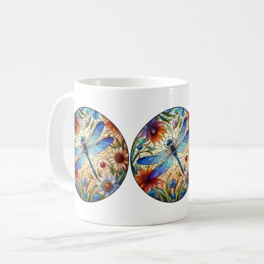 Dragonfly-Tasse Kaffeetasse (Vorderseite Links)