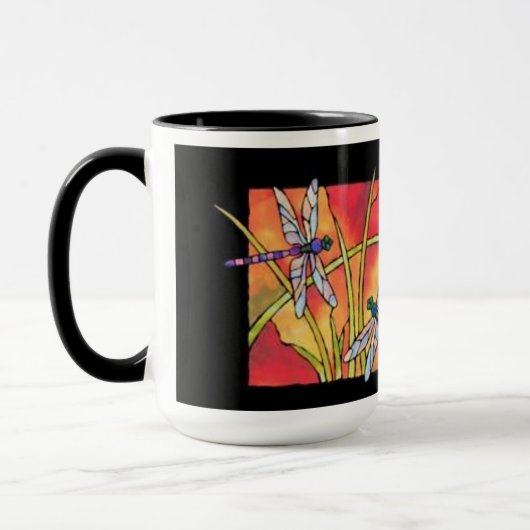 Dragonfly-Tasse Tasse (Links)