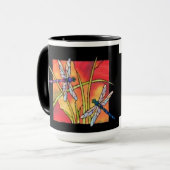 Dragonfly-Tasse Tasse (Vorderseite Links)