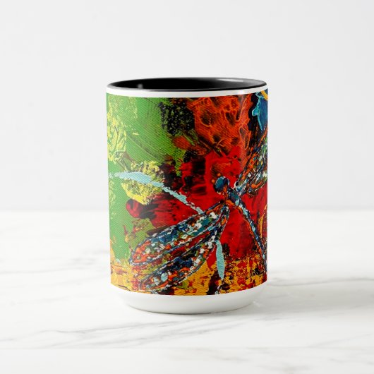 Dragonfly-Tasse Tasse (Zentrum)