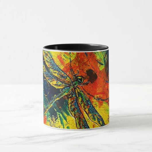 Dragonfly-Tasse Tasse (Zentrum)