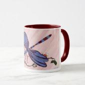 Dragonfly-Tasse Tasse (VorderseiteRechts)
