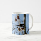 Dragonfly-Tasse; wenn du träumst, kannst du es tun Kaffeetasse (VorderseiteRechts)
