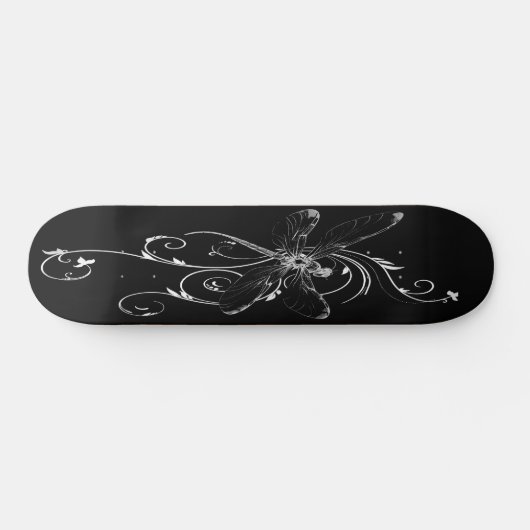Dragonfly Tattoo 2 Skateboard (Horizontal)