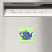Dragonfly-Teapot-Magnet Magnet (In Situ (Geschirrspüler))