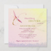 Dragonfly Theme Einzigartiges Brautparty Einladung (Vorderseite)