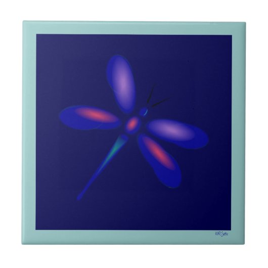Dragonfly Tile Fliese (Vorderseite)