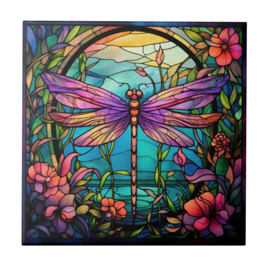 Dragonfly Tile Fliese (Vorderseite)