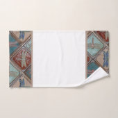 Dragonfly Tiles Badetuch Set (Handtuch)