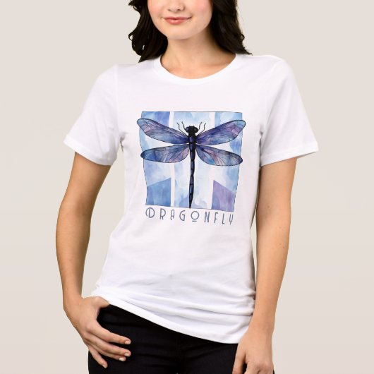 Dragonfly Tri-Blend Shirt (Vorderseite)
