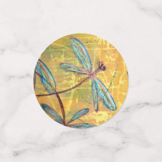 Dragonfly Trio Konfetti (Klein Vorderseite)