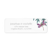 Dragonfly und Greenery Couple Wedding Address (Vorne)