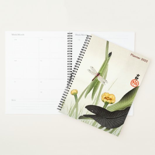 Dragonfly und Lotus von Ohara Koson, japanische Ku Planer (Anzeige)