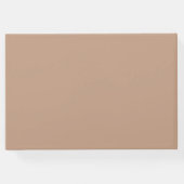 Dragonfly und Water Lily Wedding Gästebuch (Rückseite)