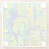 Dragonfly-Untersetzer Glasuntersetzer (Rückseite)