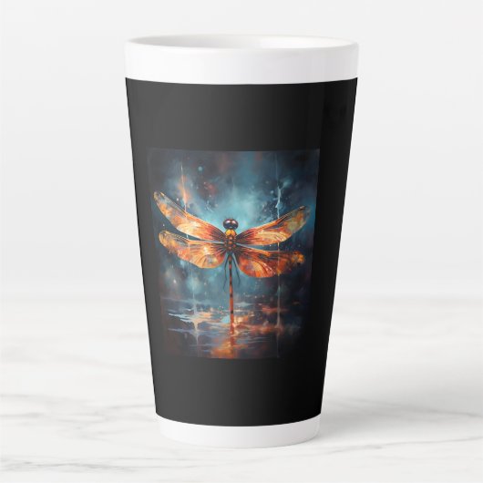 Dragonfly-Untersetzer Milchtasse (Vorderseite)