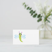 Dragonfly-Verschlusskarte Begleitkarte (Stehend Vorderseite)