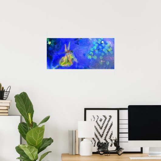 Dragonfly View , Poster (Heimbüro)