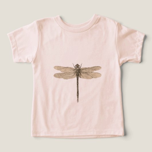 Dragonfly Vintag Antike klassische Natur (Design Vorderseite)