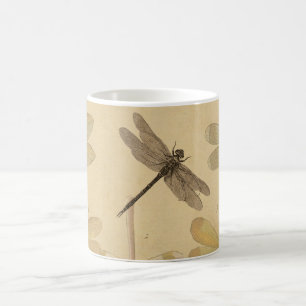 Dragonfly Vintag Antike klassische Natur Kaffeetasse
