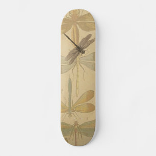 Dragonfly Vintag Antique Classic Zeichnend Skateboard