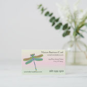 Dragonfly-Visitenkarte - Interaktive Vorlage Visitenkarte (Stehend Vorderseite)