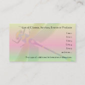 Dragonfly-Visitenkarte - Interaktive Vorlage Visitenkarte (Rückseite)