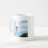 Dragonfly ~ Vorbereitung auf den Start Kaffeetasse (Vorderseite Links)
