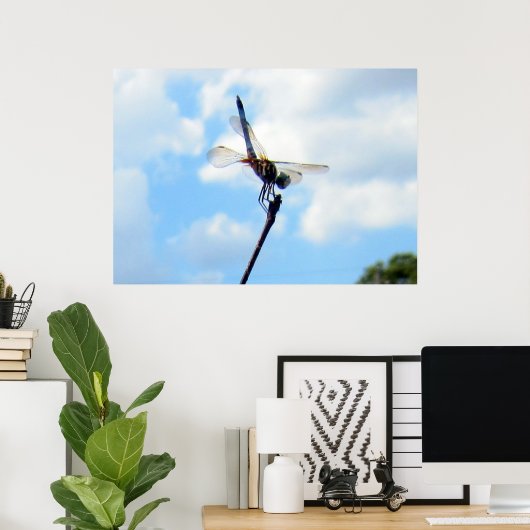 Dragonfly ~ Vorbereitung auf den Start Poster (Heimbüro)