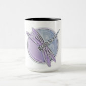 Dragonfly W Lila Tasse (Zentrum)