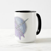 Dragonfly W Lila Tasse (VorderseiteRechts)