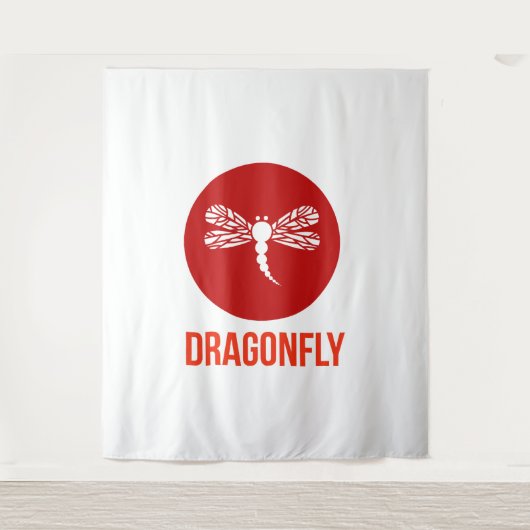 Dragonfly Wandteppich (Vorderseite)