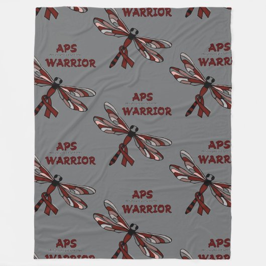 Dragonfly/Warrior...APS Fleece Blanket (Vorderseite)