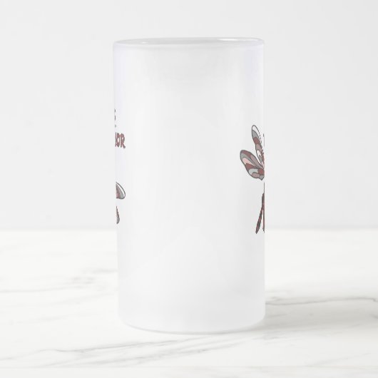 Dragonfly/Warrior...APS Mattglas Bierglas (Mittel)