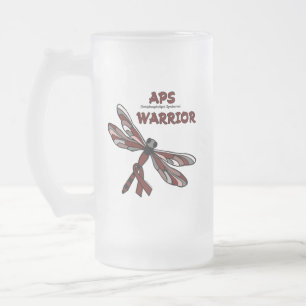 Dragonfly/Warrior...APS Mattglas Bierglas