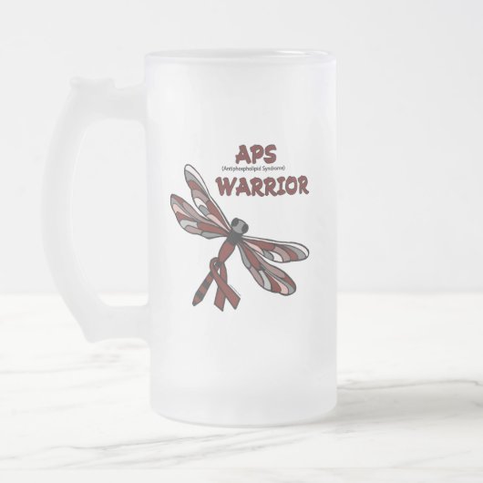 Dragonfly/Warrior...APS Mattglas Bierglas (Links)