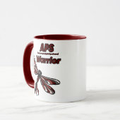 Dragonfly/Warrior...APS-Tasse Tasse (Vorderseite Links)