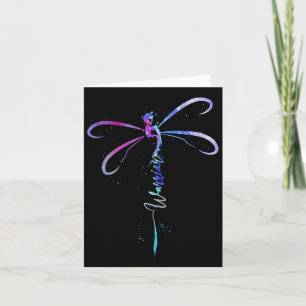 Dragonfly Warrior Semicolon Suicide Prevention Awa Karte