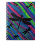 Dragonfly Watercolor Notizblock (Vorderseite)