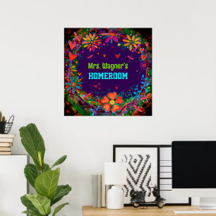 Dragonfly Whimsical Lila Popular Klasse Poster