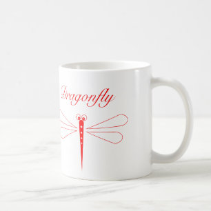 Dragonfly - White 11 oz Klassische Weiße Tasse