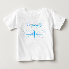 Dragonfly - White Baby Fine Jersey T - Shirt