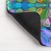 Dragonfly Wildblume Garden Abstrakt Mousepad (Ecke)